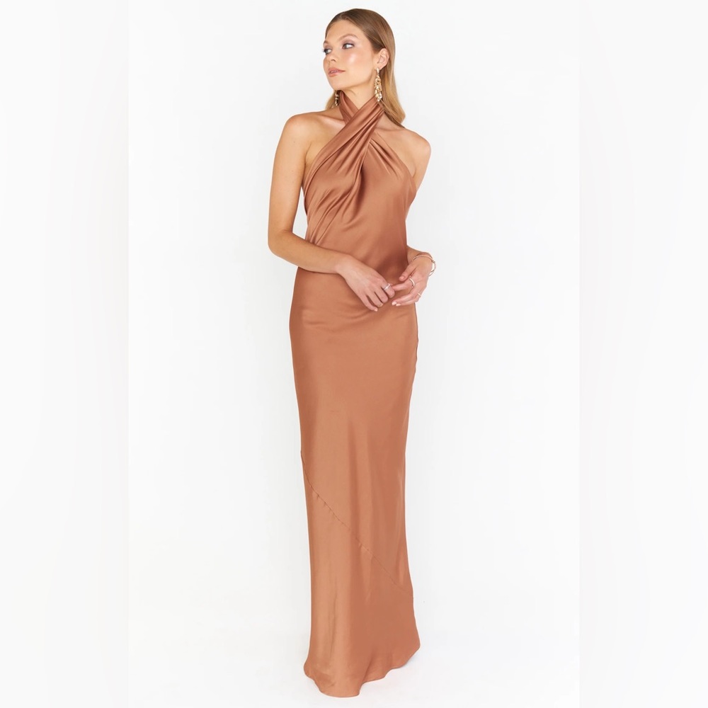 Show me your Mumu Copper Bridesmaid Dress